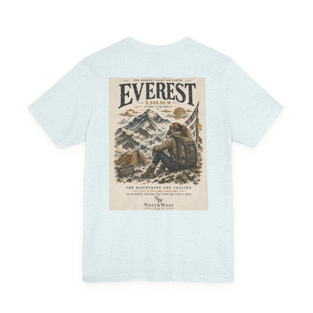 Everest Adventure Tee — Mountain Climber Vintage Graphic T‑Shirt