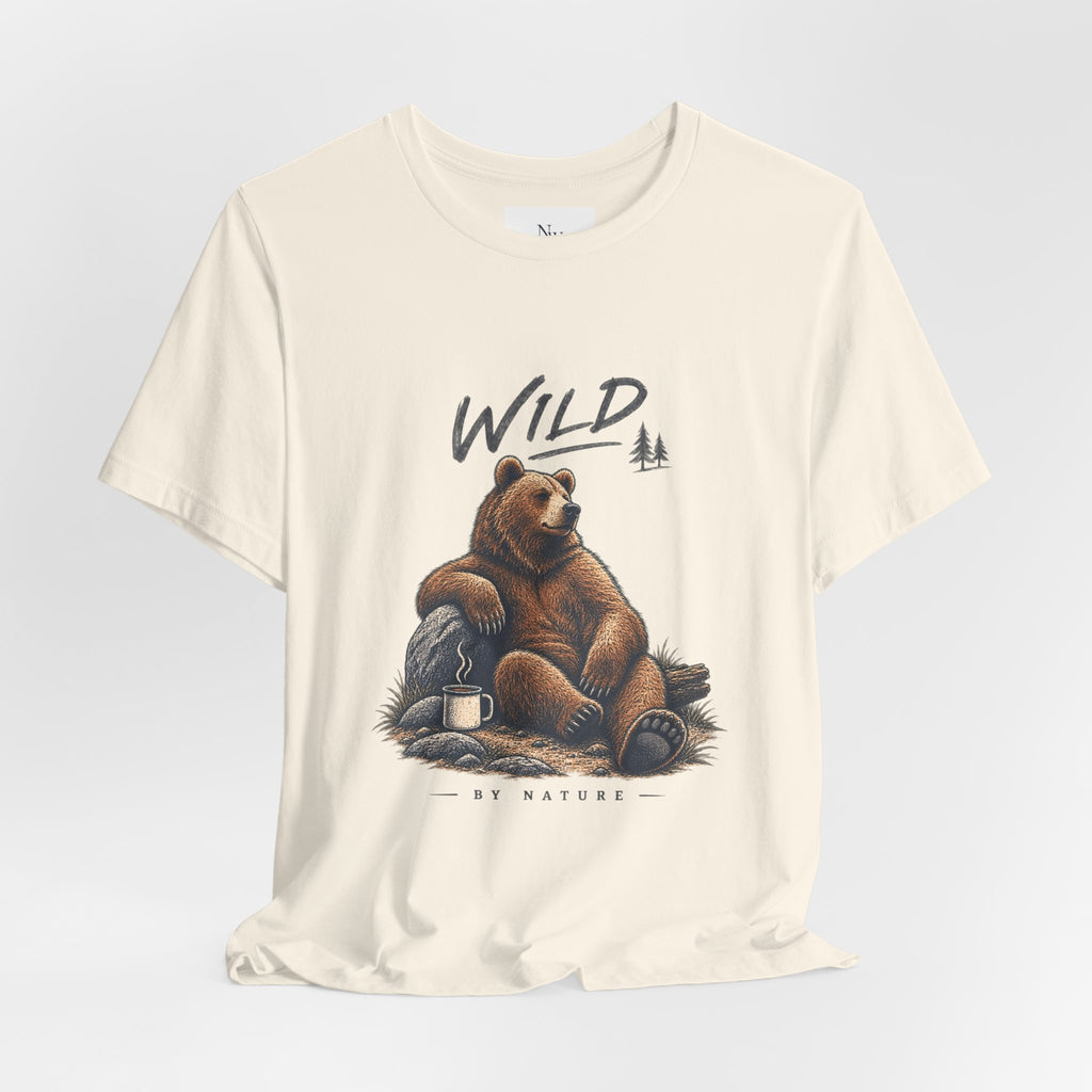 Wild at Heart Bear T-Shirt — Outdoor Nature Graphic Tee