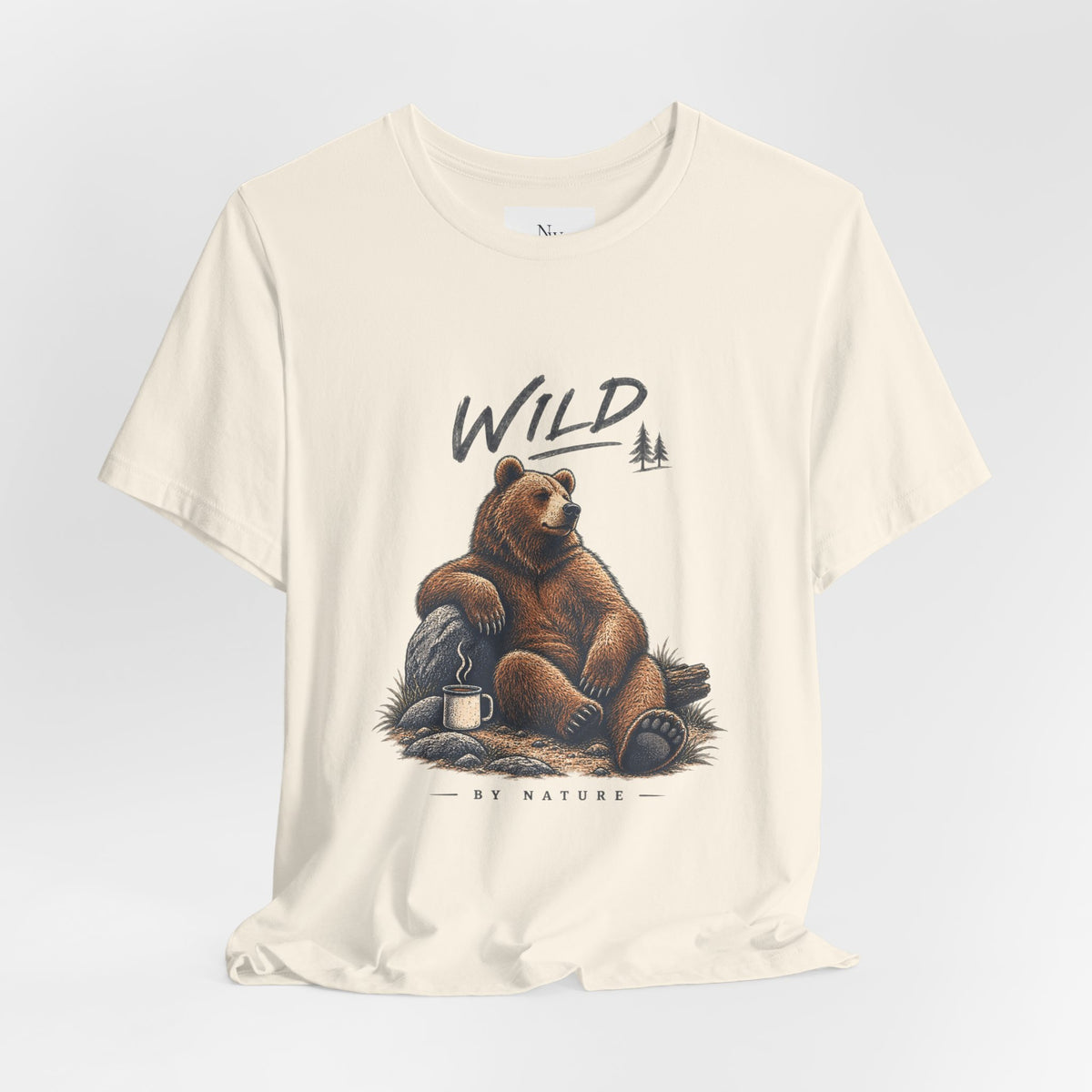 Wild at Heart Bear T-Shirt — Outdoor Nature Graphic Tee