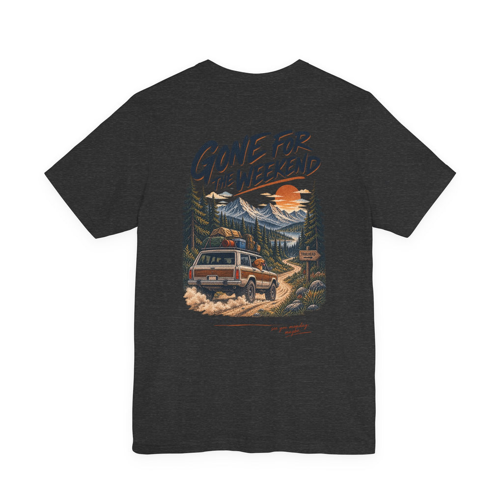 Adventure Tee — "Gone for the Weekend" Off‑Road Van Graphic T‑Shirt