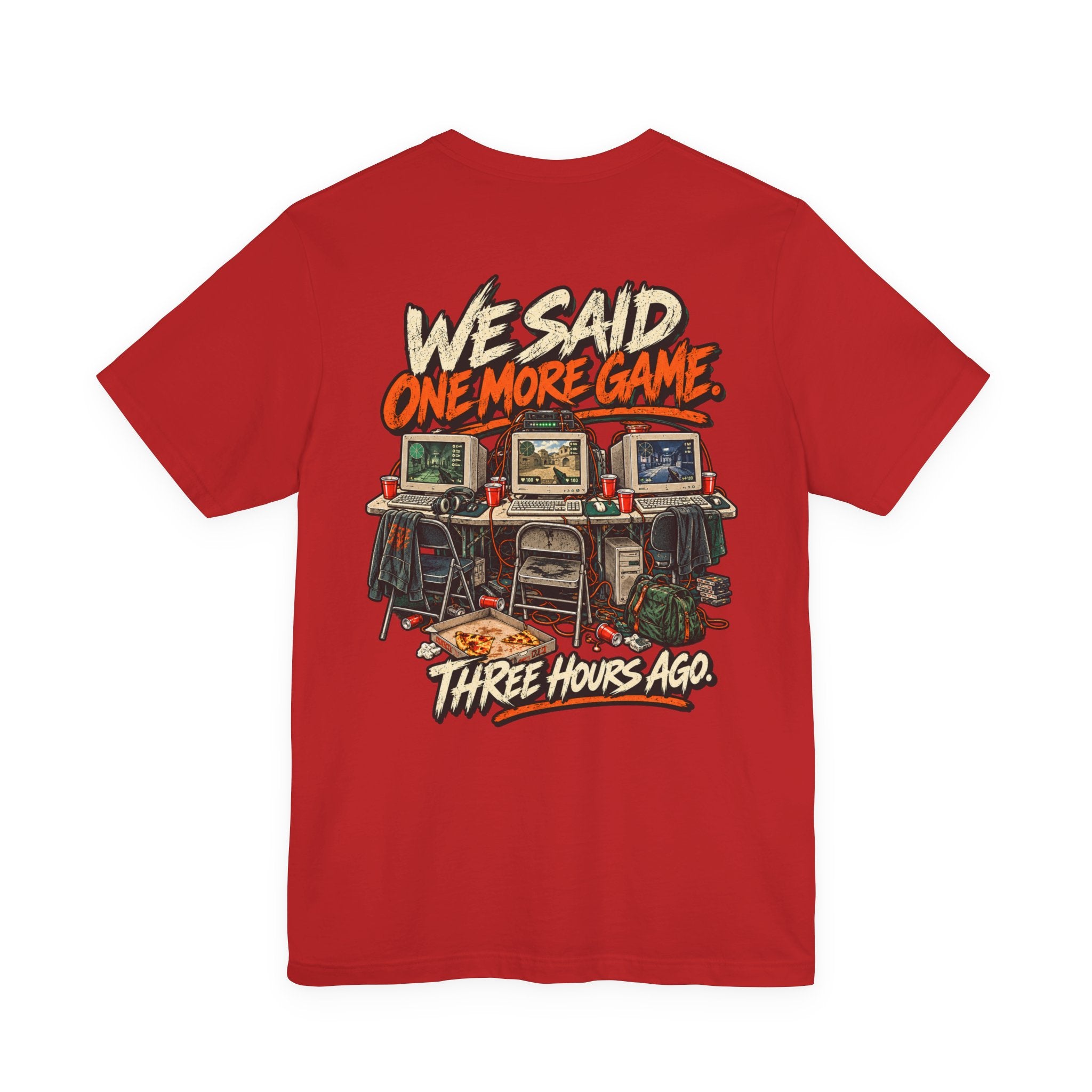 Gaming Tee — "One More Game" Retro LAN Party T-Shirt