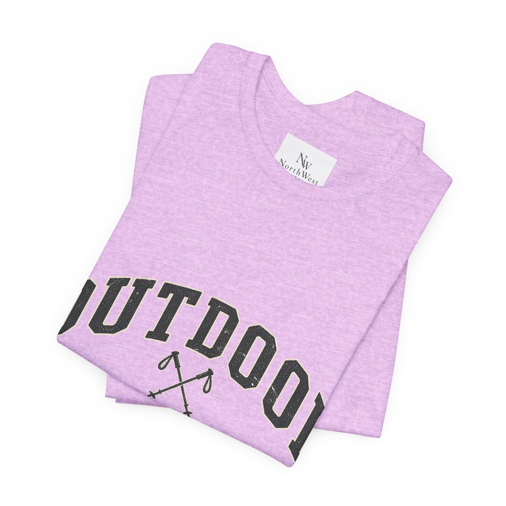 Outdoor Dept. Graphic Tee — Adventure Camping T-Shirt