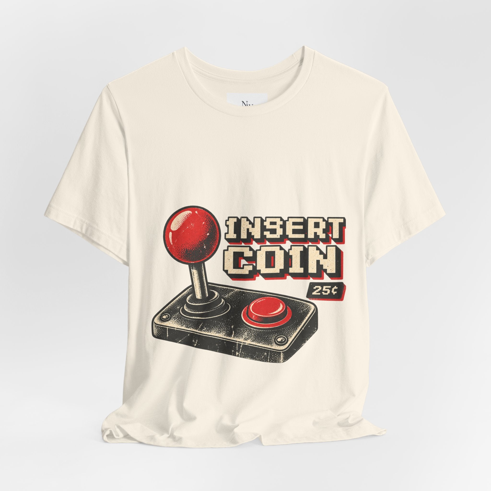 Insert Coin Arcade T‑Shirt — "One More Game" Retro Gaming Tee