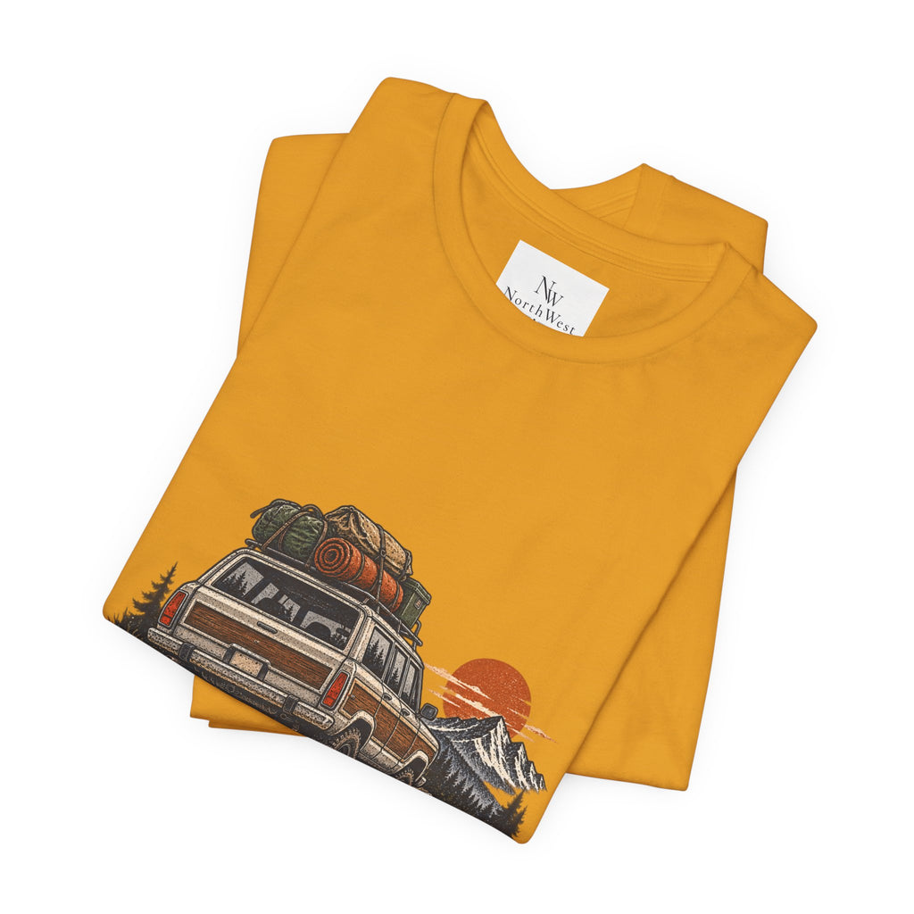 Adventure Tee — "Gone for the Weekend" Off‑Road Van Graphic T‑Shirt