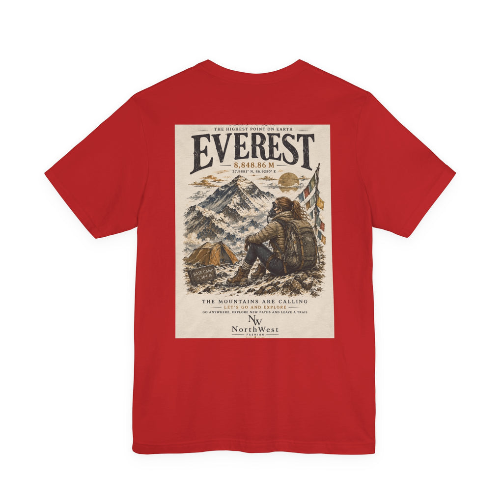 Everest Adventure Tee — Mountain Climber Vintage Graphic T‑Shirt