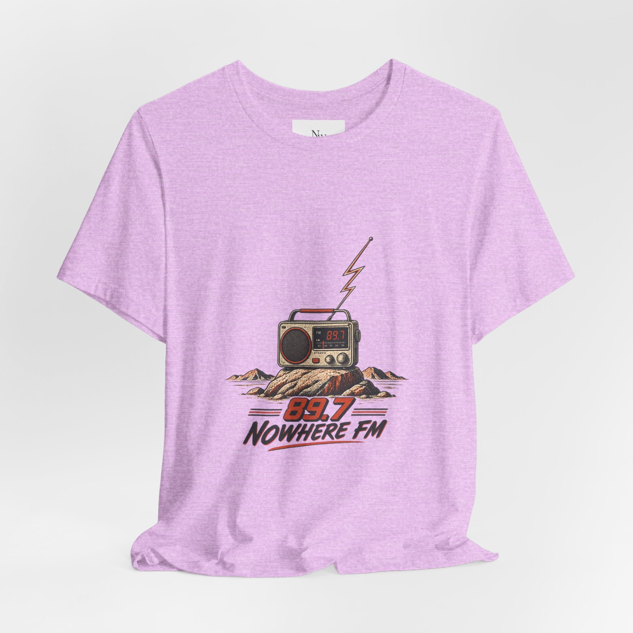 Desert Radio Tee — '89.7 Nowhere FM' Vintage Desert Radio Graphic T-Shirt