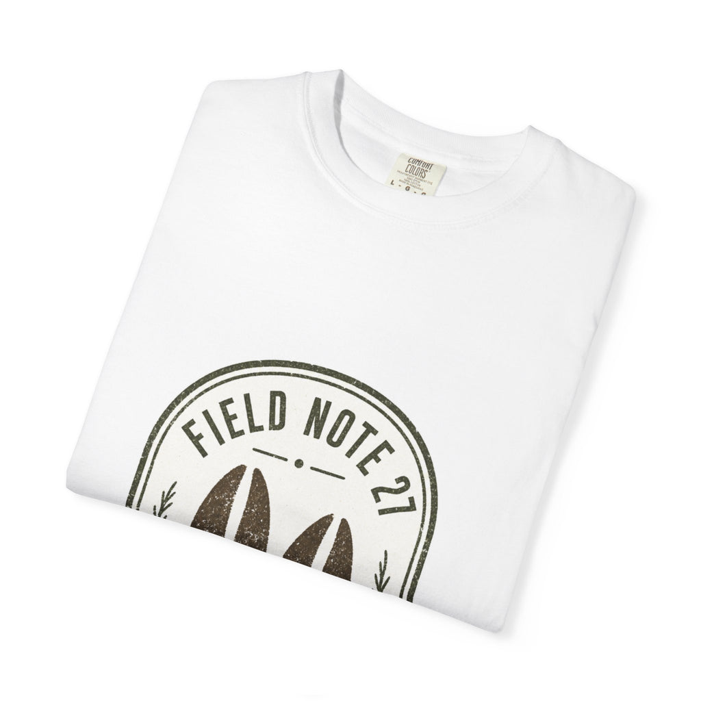 North Ridge Field Notes T-Shirt — Vintage Nature Guide Graphic Tee