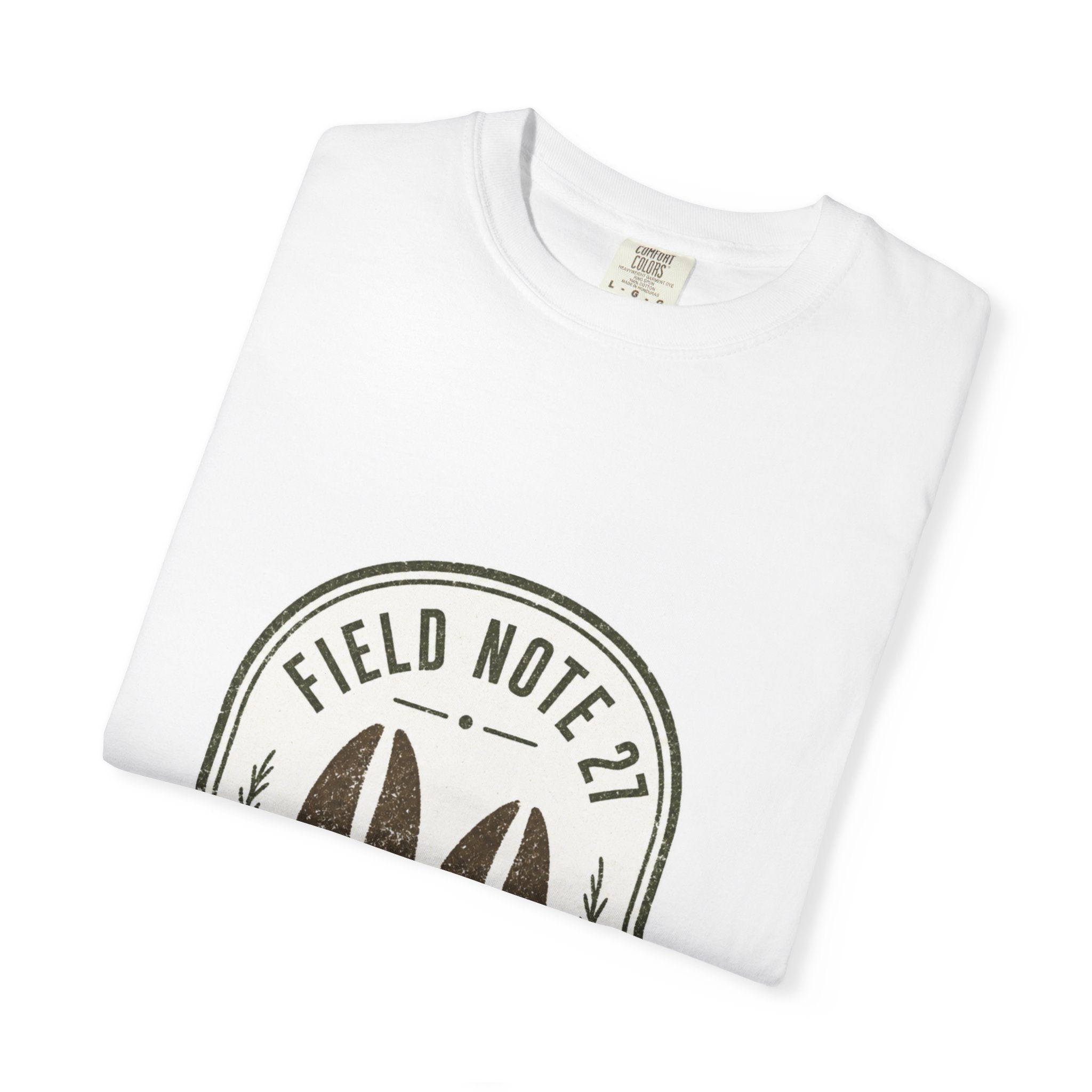 North Ridge Field Notes T-Shirt — Vintage Nature Guide Graphic Tee