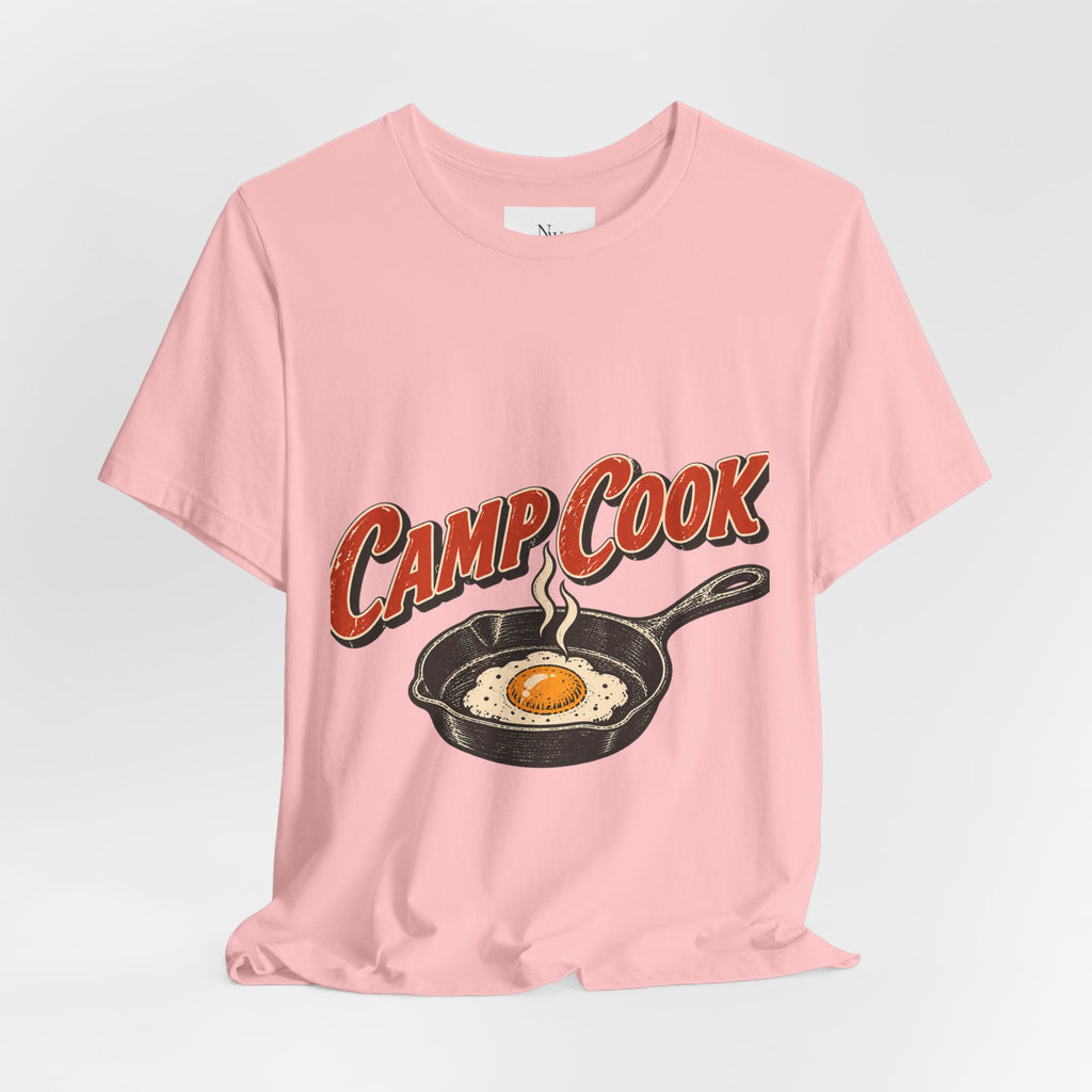 Camp Cook T‑Shirt — “Breakfast Tastes Better Outside” Camping Tee
