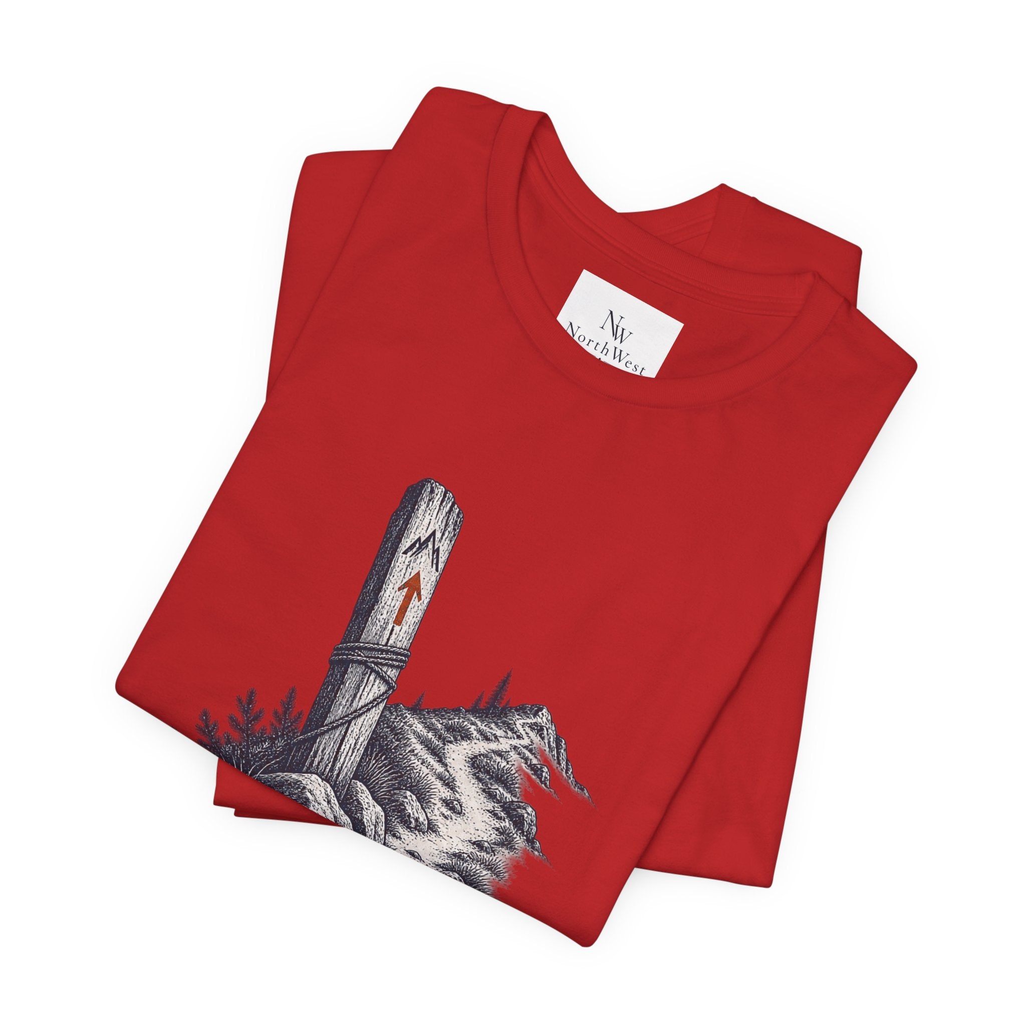 Take The Long Way T‑Shirt — Scenic Hiking Adventure Tee ("Take the Long Way" / "The Long Way Home")
