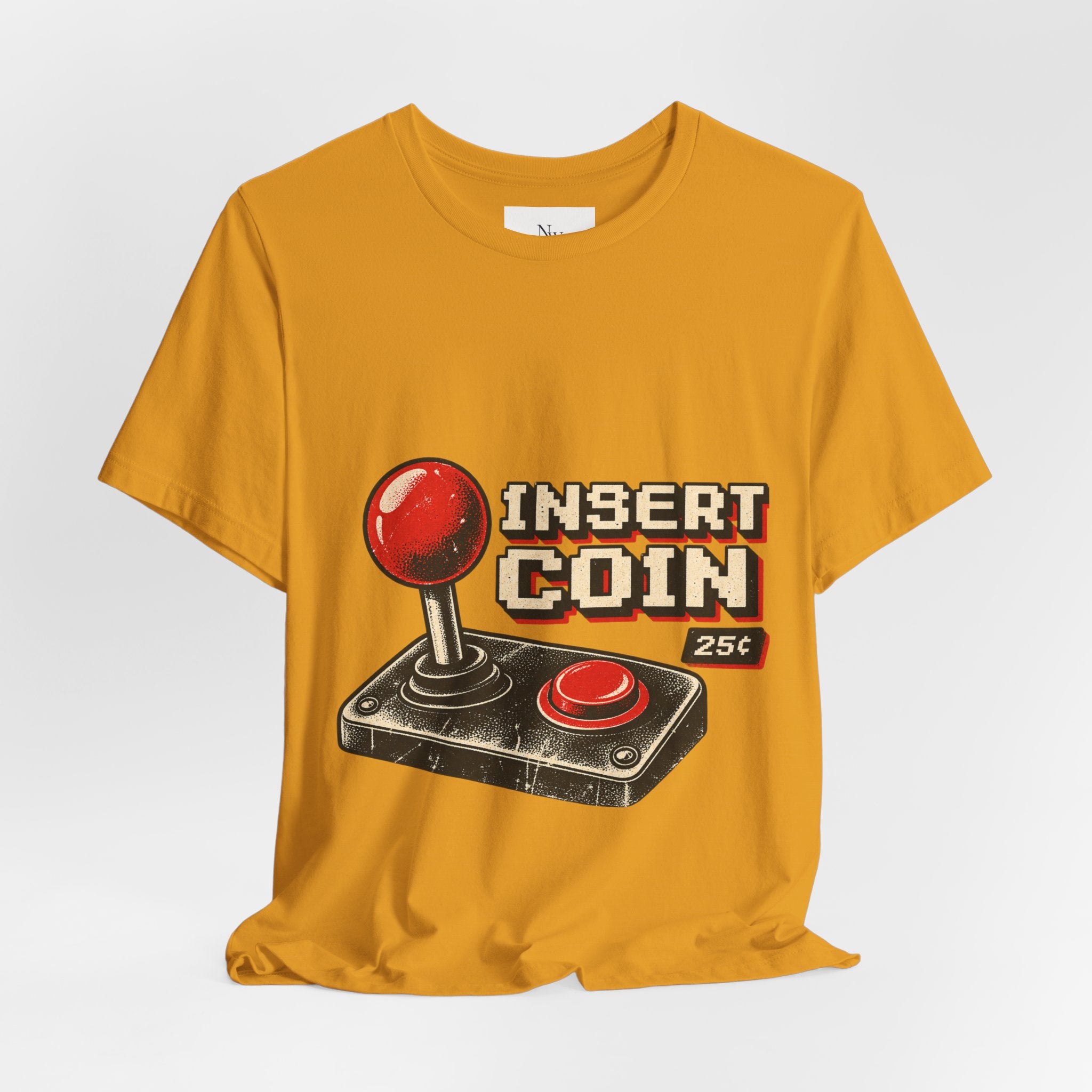 Insert Coin Arcade T‑Shirt — "One More Game" Retro Gaming Tee