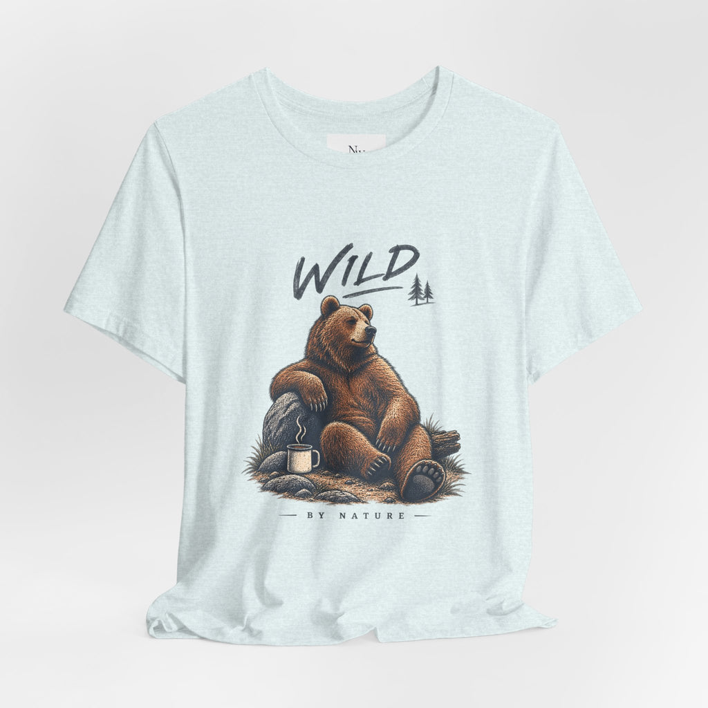 Wild at Heart Bear T-Shirt — Outdoor Nature Graphic Tee
