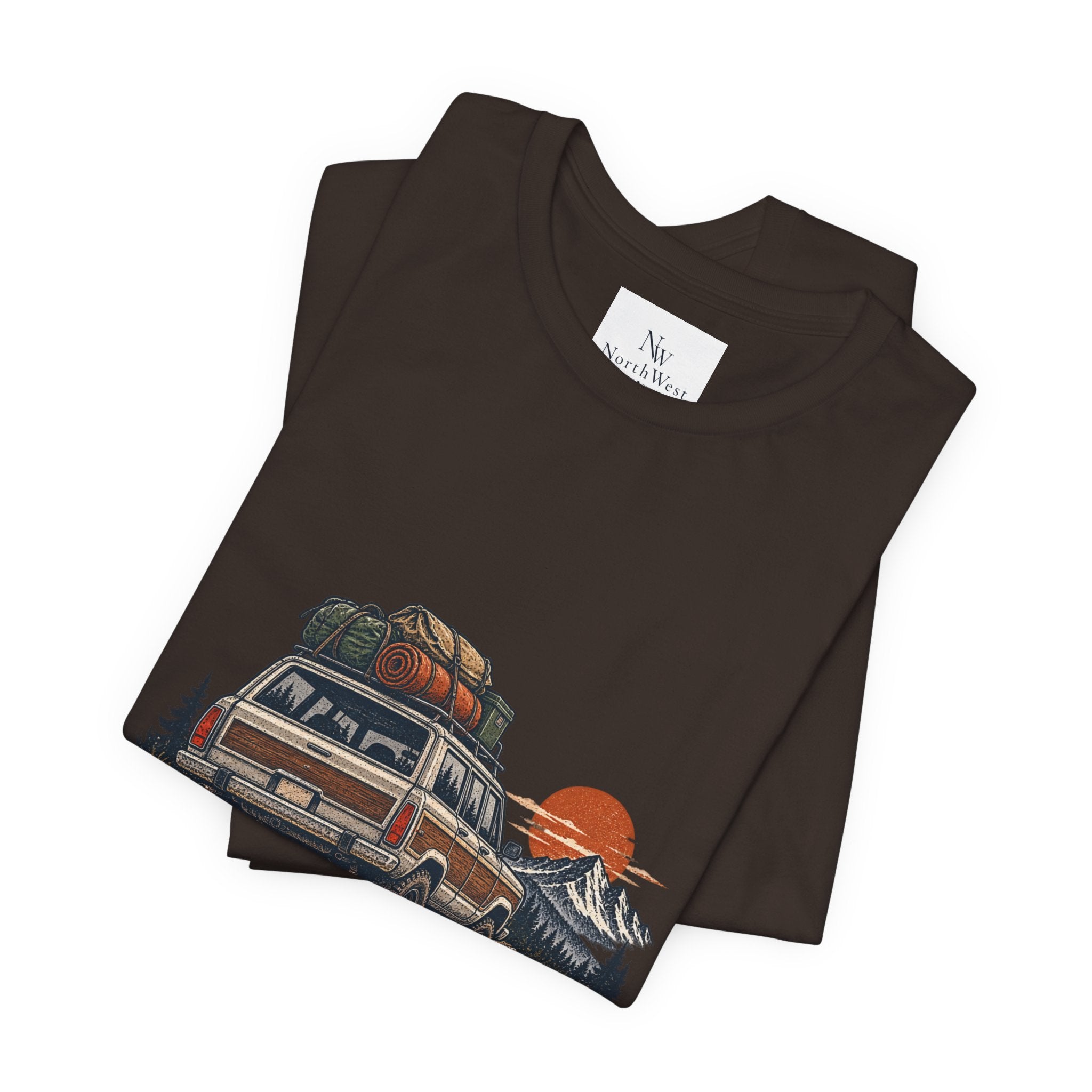 Adventure Tee — "Gone for the Weekend" Off‑Road Van Graphic T‑Shirt