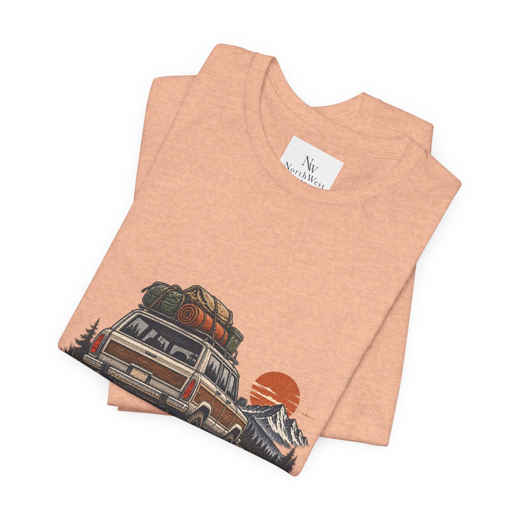 Adventure Tee — "Gone for the Weekend" Off‑Road Van Graphic T‑Shirt