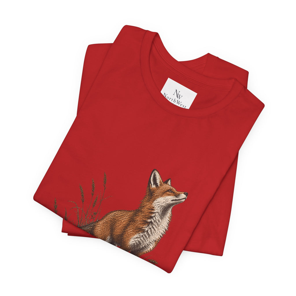 Wild Things Fox Tee — Woodland Nature Graphic T-Shirt