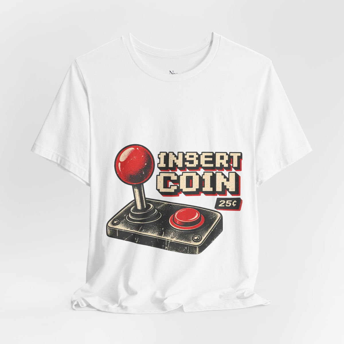 Insert Coin Arcade T‑Shirt — "One More Game" Retro Gaming Tee