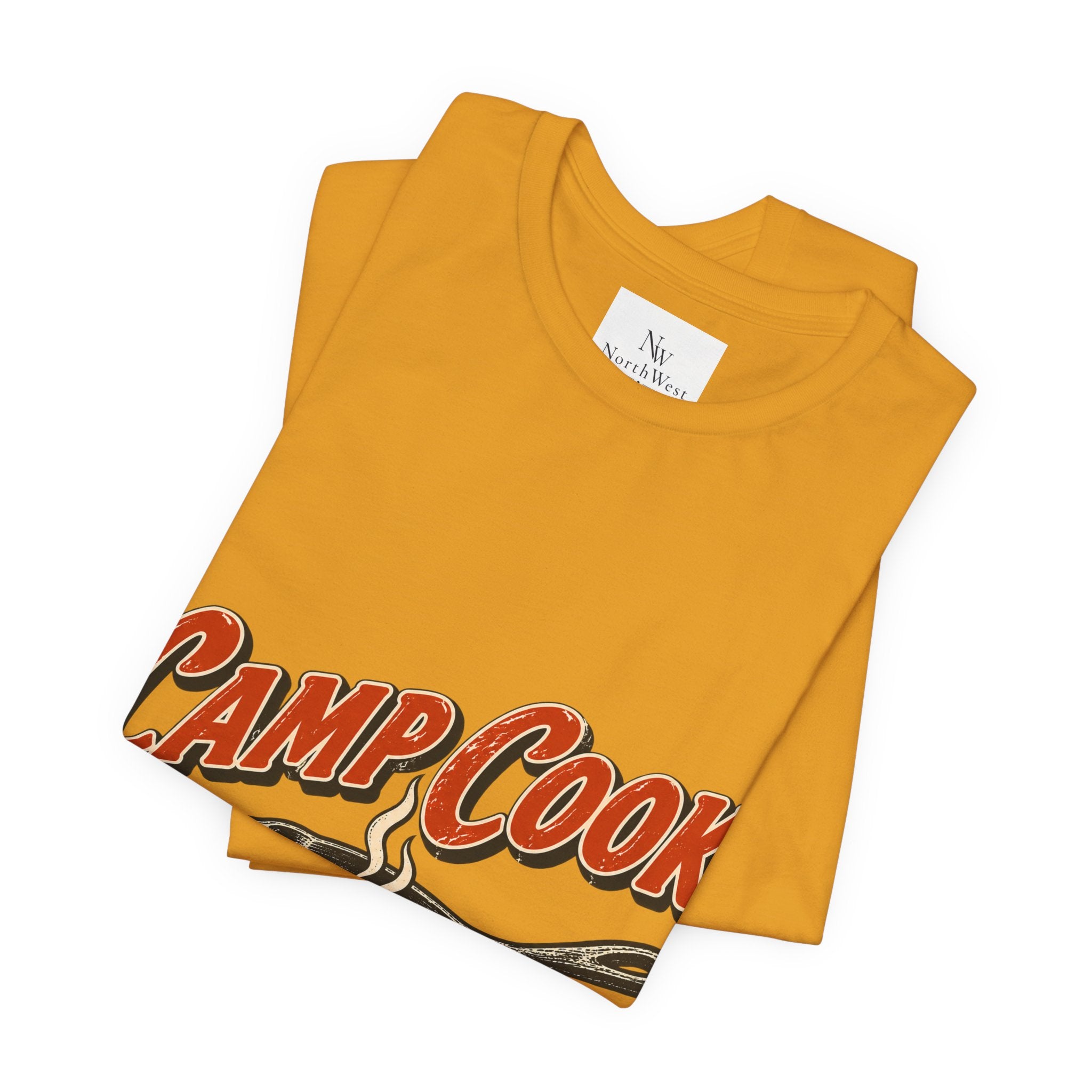 Camp Cook T‑Shirt — “Breakfast Tastes Better Outside” Camping Tee