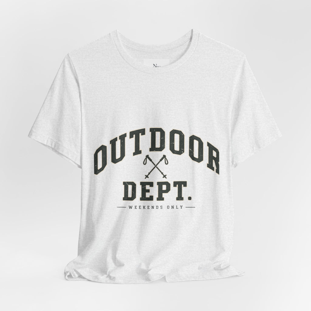 Outdoor Dept. Graphic Tee — Adventure Camping T-Shirt