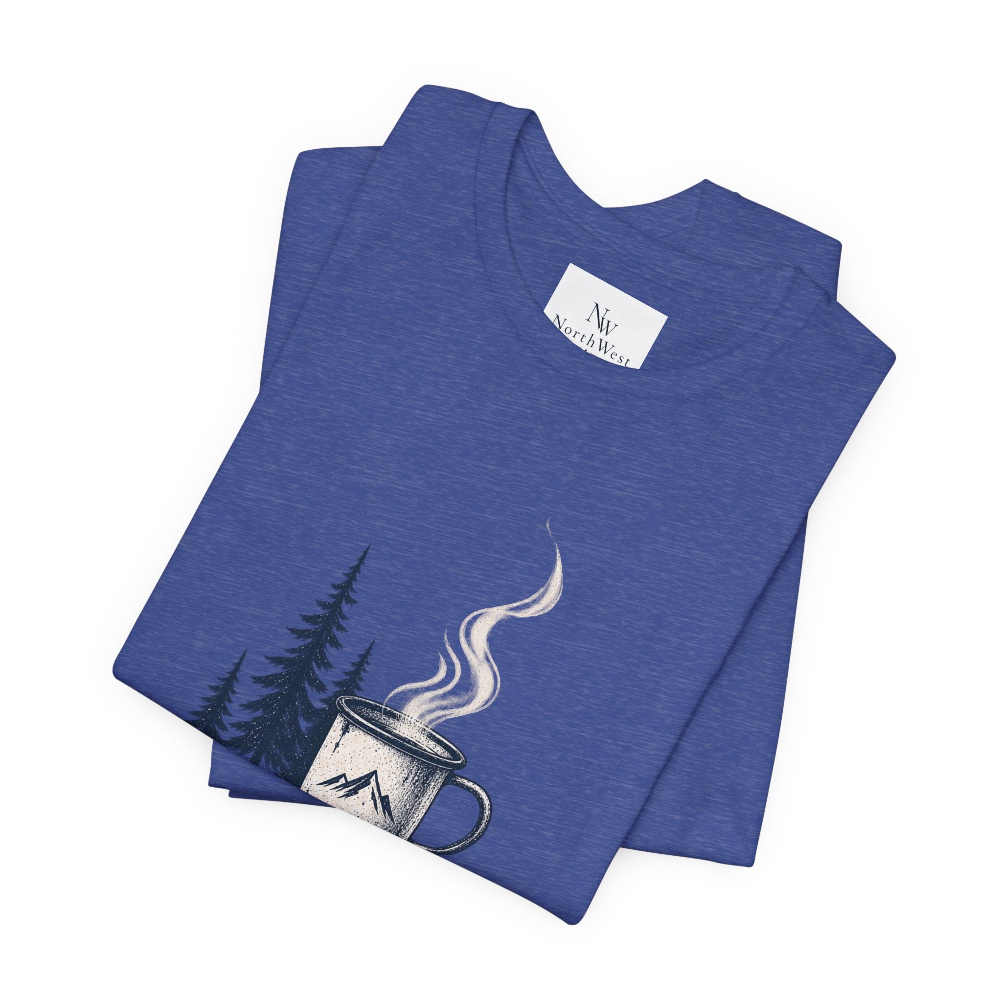 5:42 AM Camping T‑Shirt — "Before Everyone Else" Morning Coffee & Mountain Tee