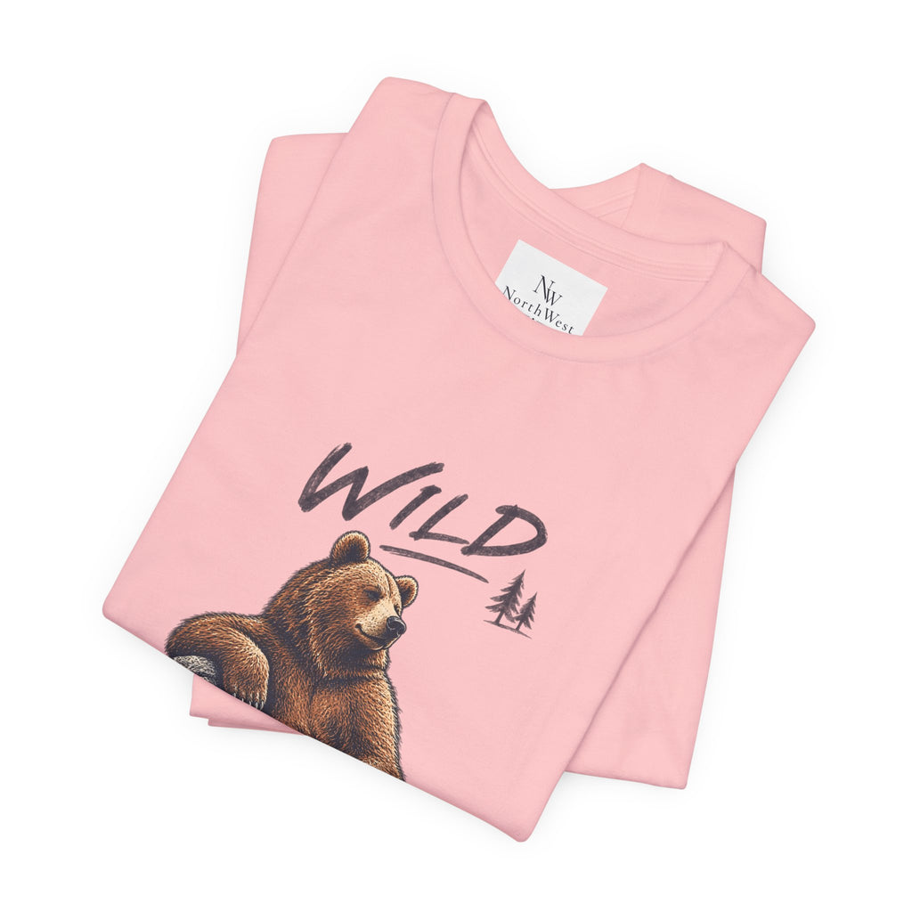 Wild at Heart Bear T-Shirt — Outdoor Nature Graphic Tee