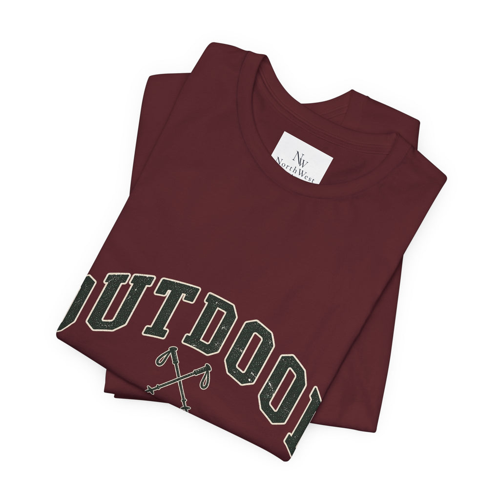 Outdoor Dept. Graphic Tee — Adventure Camping T-Shirt