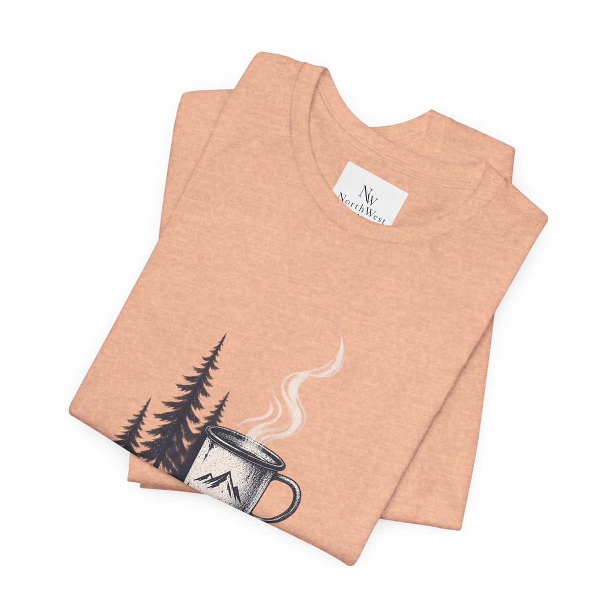 5:42 AM Camping T‑Shirt — "Before Everyone Else" Morning Coffee & Mountain Tee