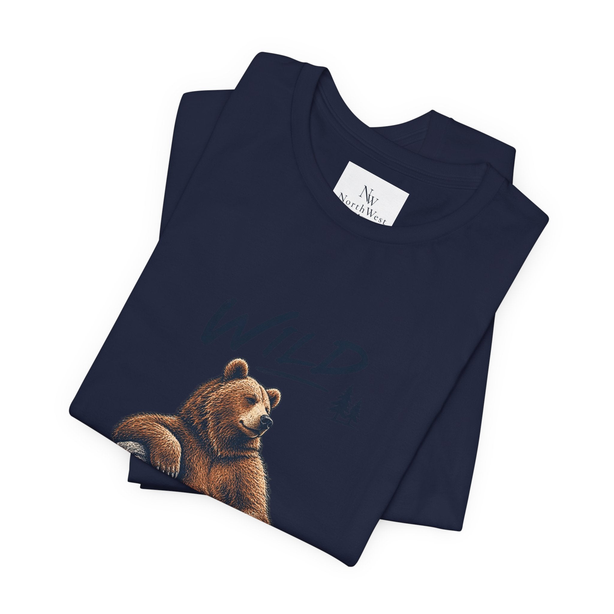 Wild at Heart Bear T-Shirt — Outdoor Nature Graphic Tee