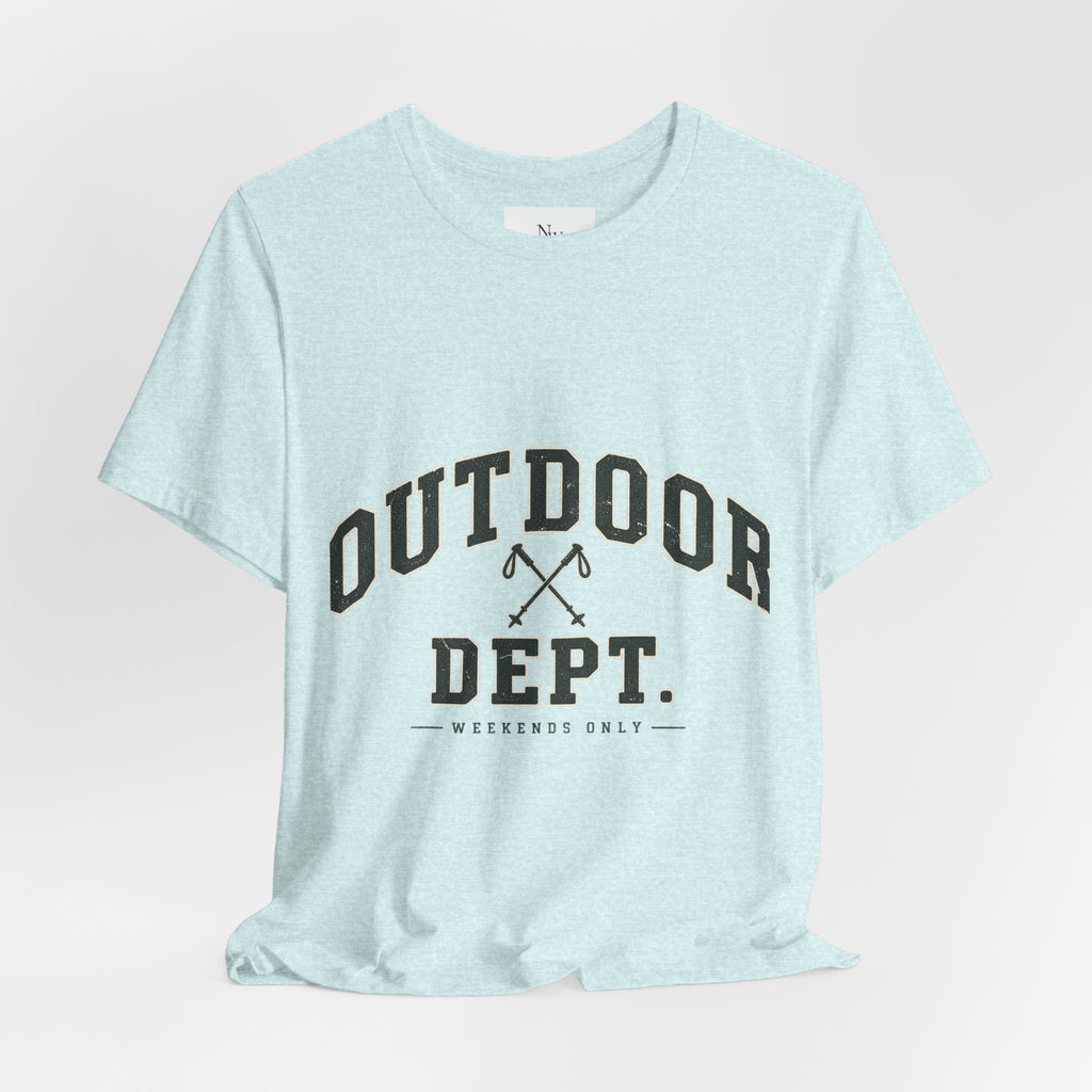 Outdoor Dept. Graphic Tee — Adventure Camping T-Shirt