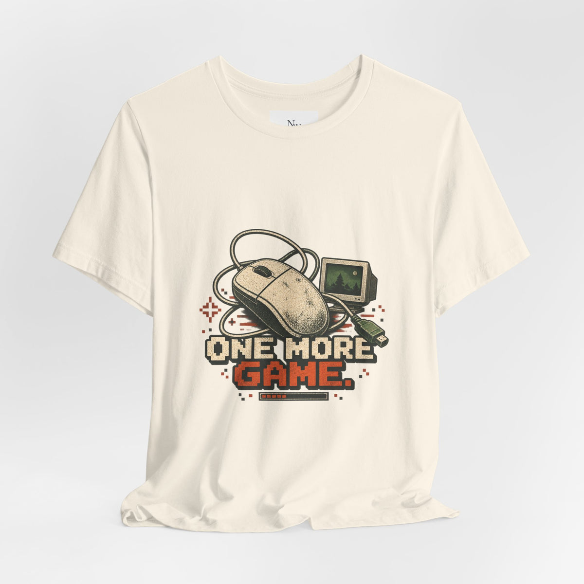 Gaming Tee — "One More Game" Retro LAN Party T-Shirt