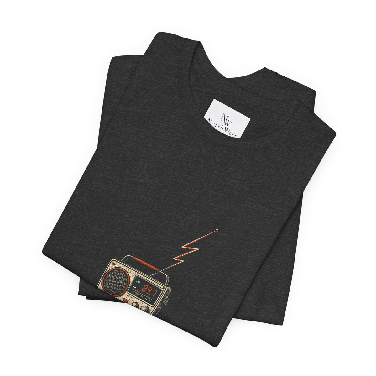 Desert Radio Tee — '89.7 Nowhere FM' Vintage Desert Radio Graphic T-Shirt