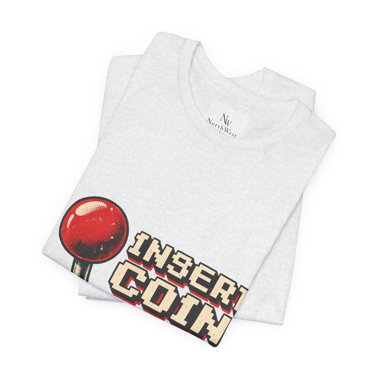 Insert Coin Arcade T‑Shirt — "One More Game" Retro Gaming Tee