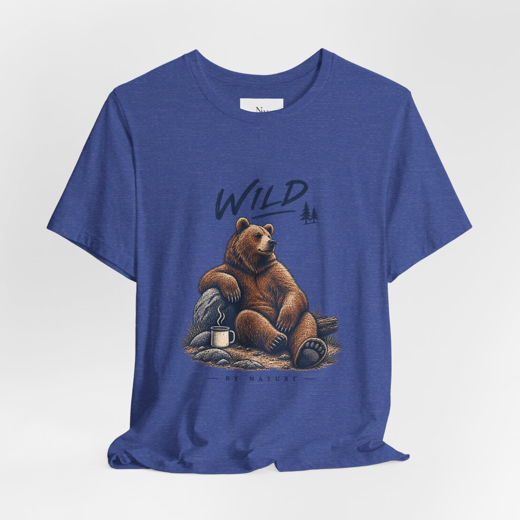 Wild at Heart Bear T-Shirt — Outdoor Nature Graphic Tee