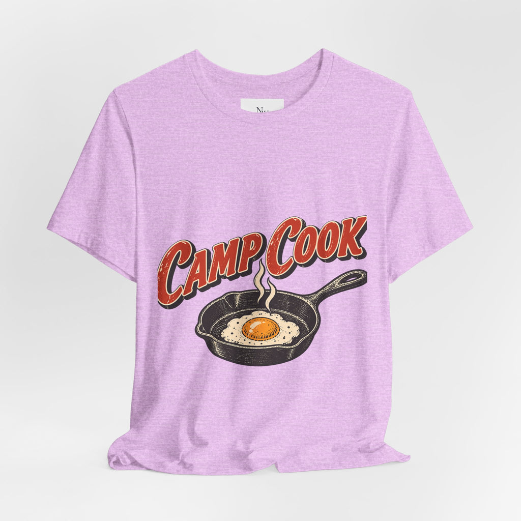 Camp Cook T‑Shirt — “Breakfast Tastes Better Outside” Camping Tee