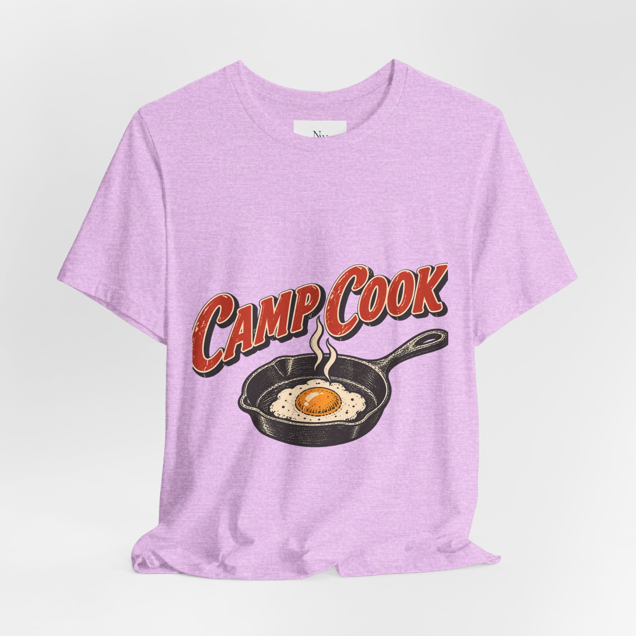 Camp Cook T‑Shirt — “Breakfast Tastes Better Outside” Camping Tee
