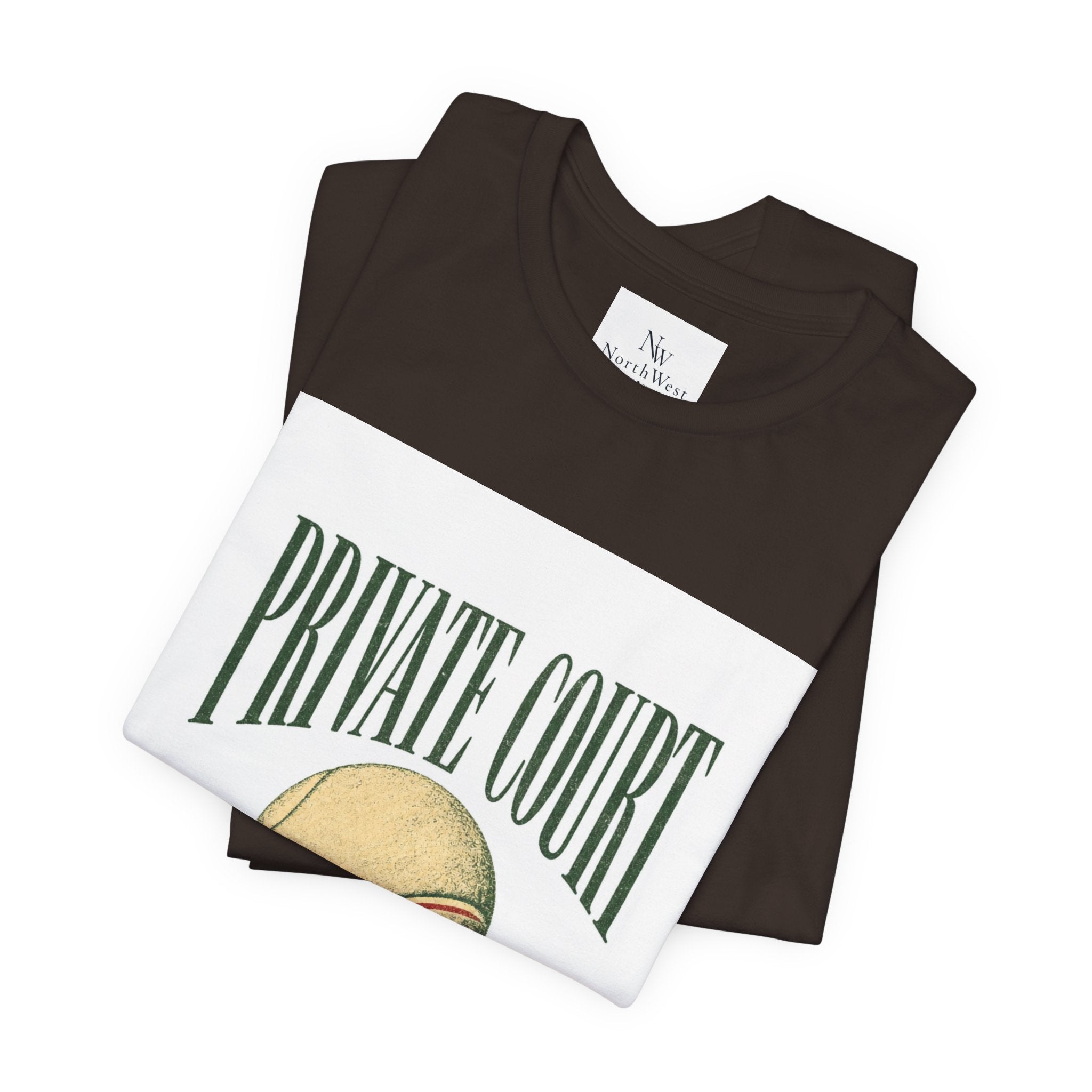 Private Court Tennis Tee — "After Four" Vintage Tennis Graphic T‑Shirt