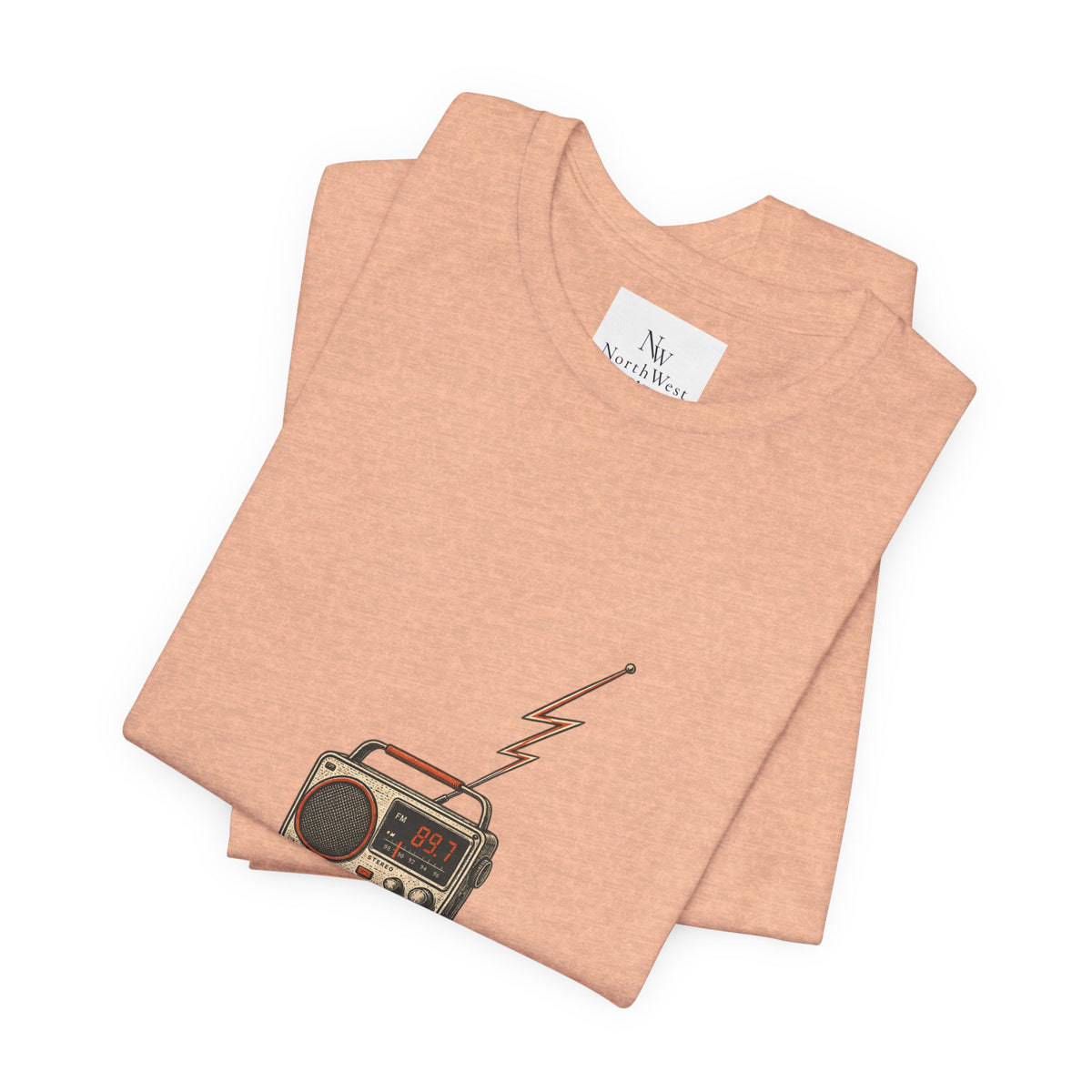 Desert Radio Tee — '89.7 Nowhere FM' Vintage Desert Radio Graphic T-Shirt