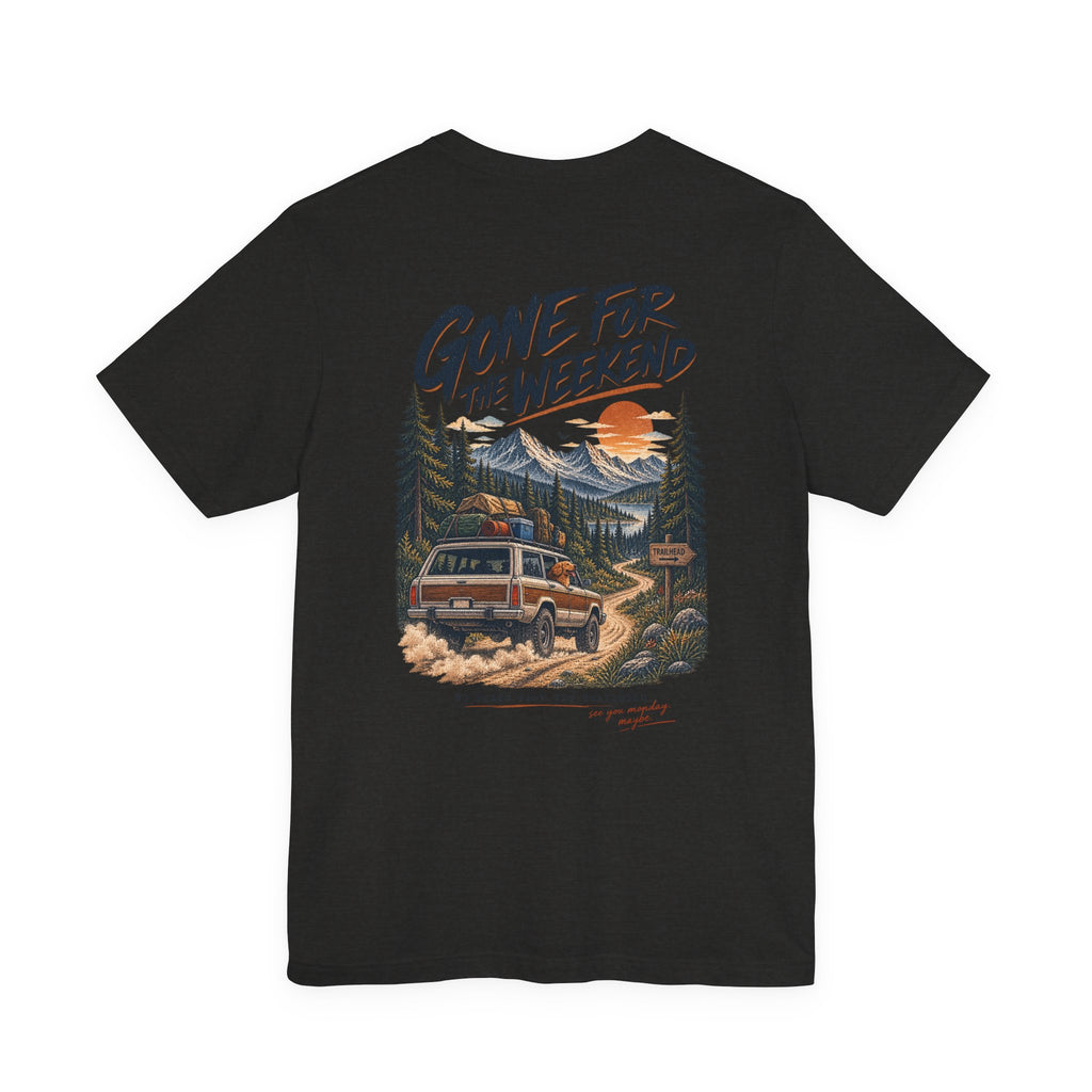 Adventure Tee — "Gone for the Weekend" Off‑Road Van Graphic T‑Shirt
