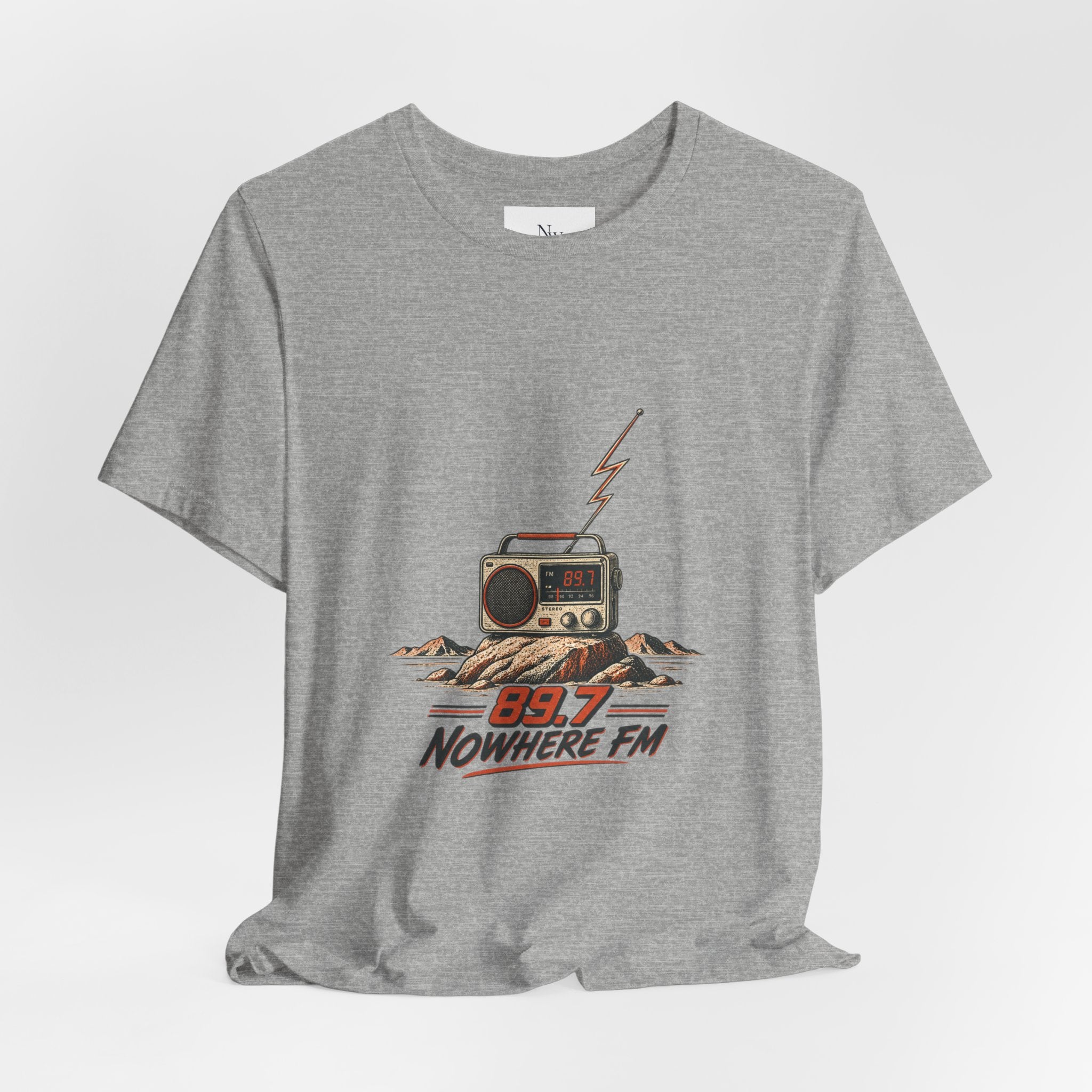 Desert Radio Tee — '89.7 Nowhere FM' Vintage Desert Radio Graphic T-Shirt