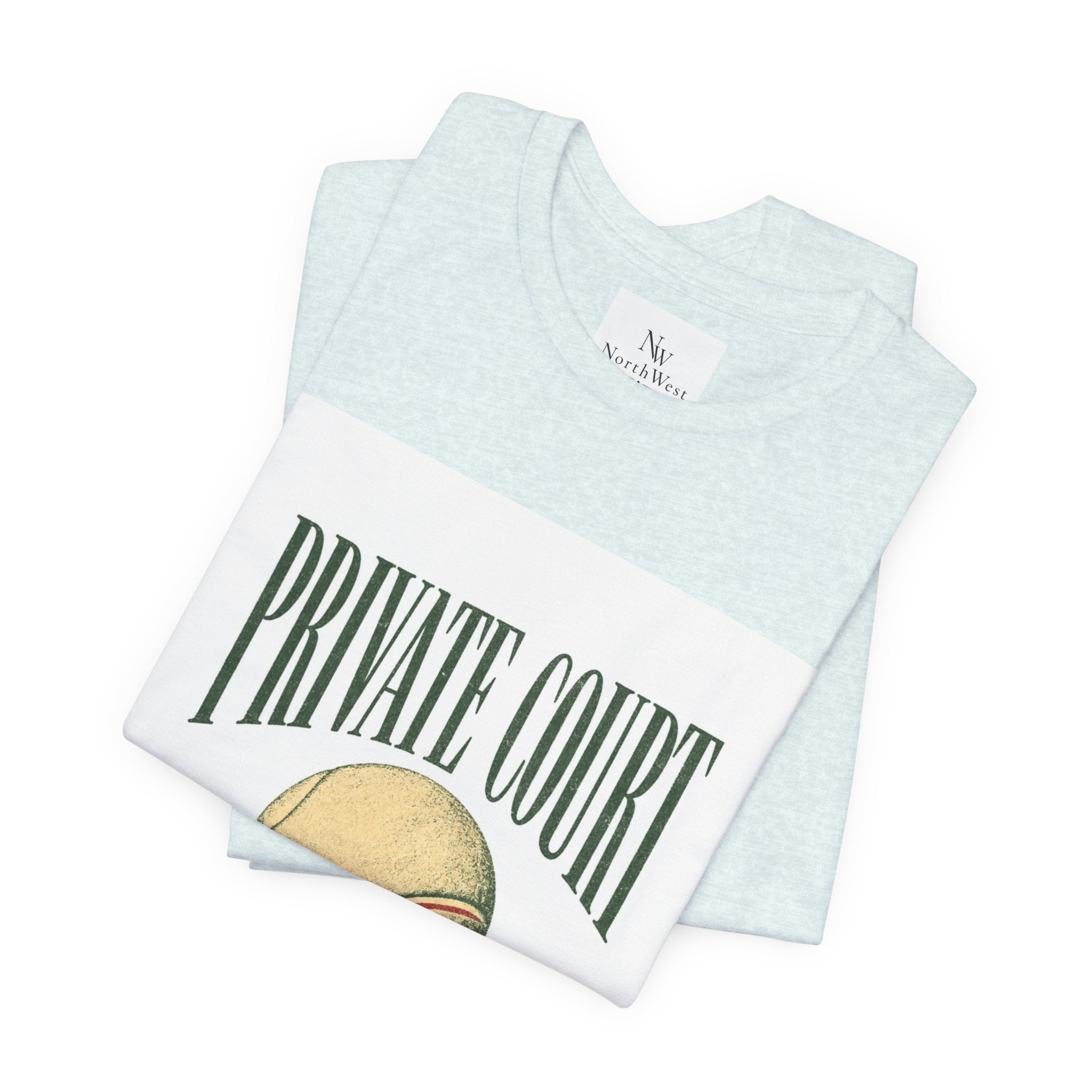 Private Court Tennis Tee — "After Four" Vintage Tennis Graphic T‑Shirt