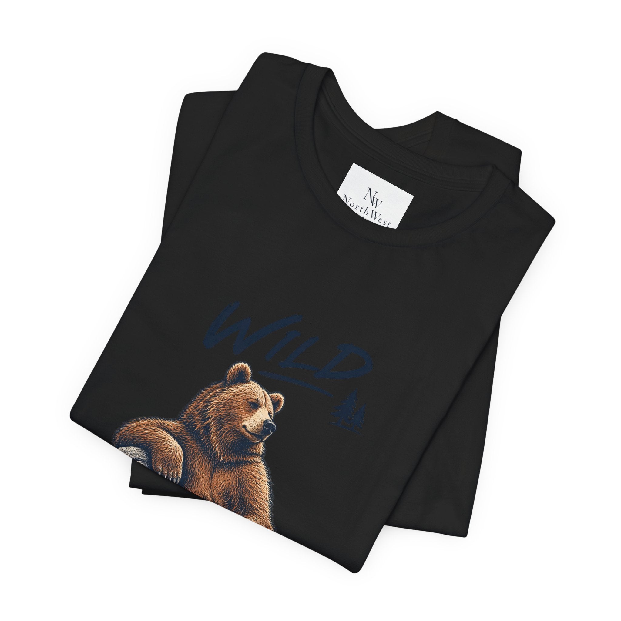Wild at Heart Bear T-Shirt — Outdoor Nature Graphic Tee