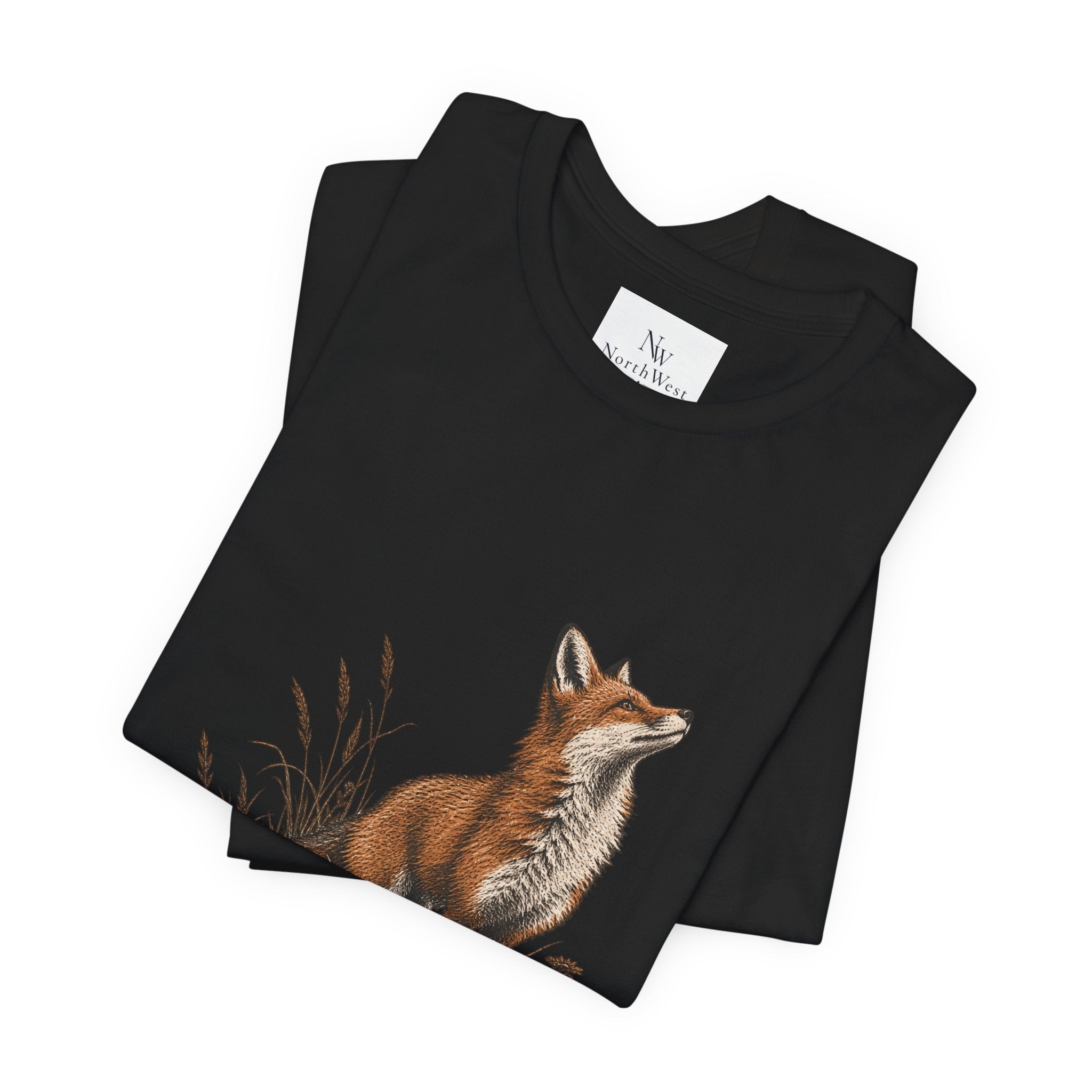 Wild Things Fox Tee — Woodland Nature Graphic T-Shirt