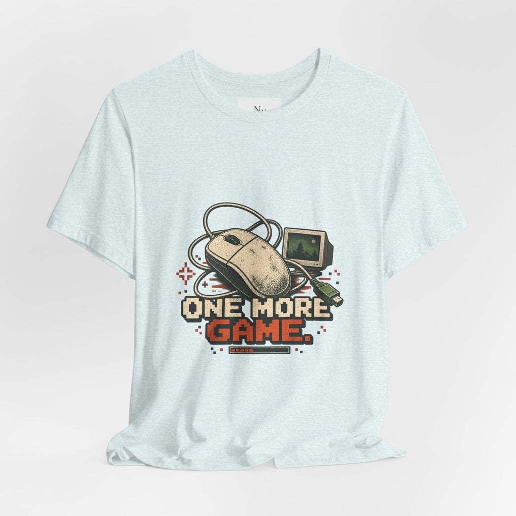 Gaming Tee — "One More Game" Retro LAN Party T-Shirt