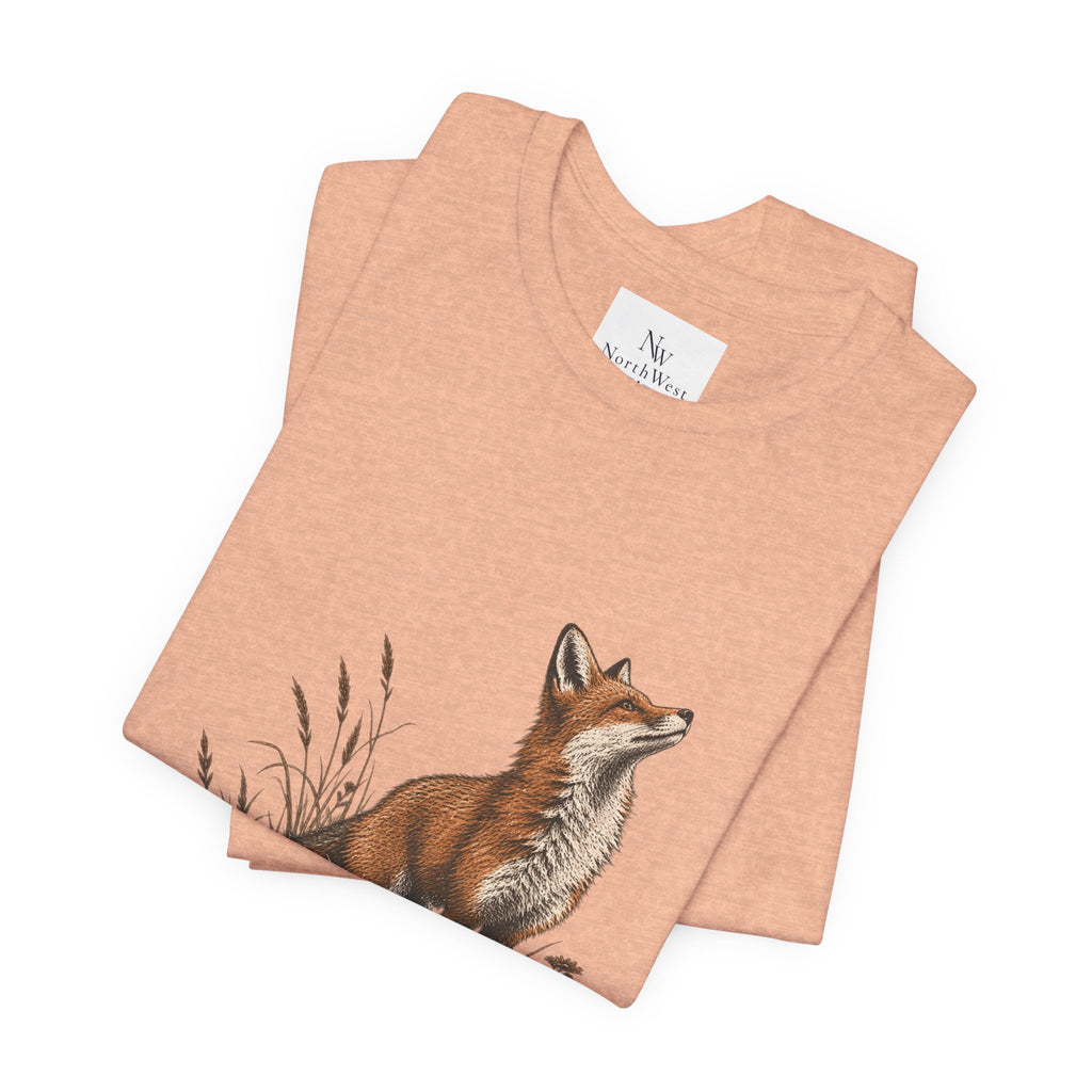 Wild Things Fox Tee — Woodland Nature Graphic T-Shirt