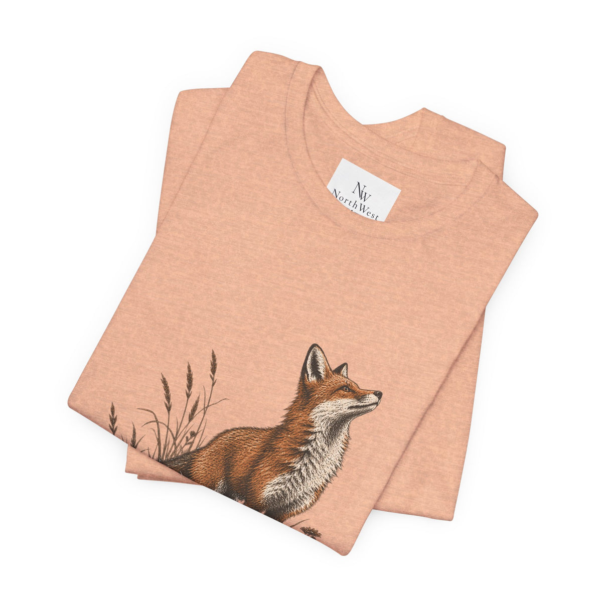 Wild Things Fox Tee — Woodland Nature Graphic T-Shirt