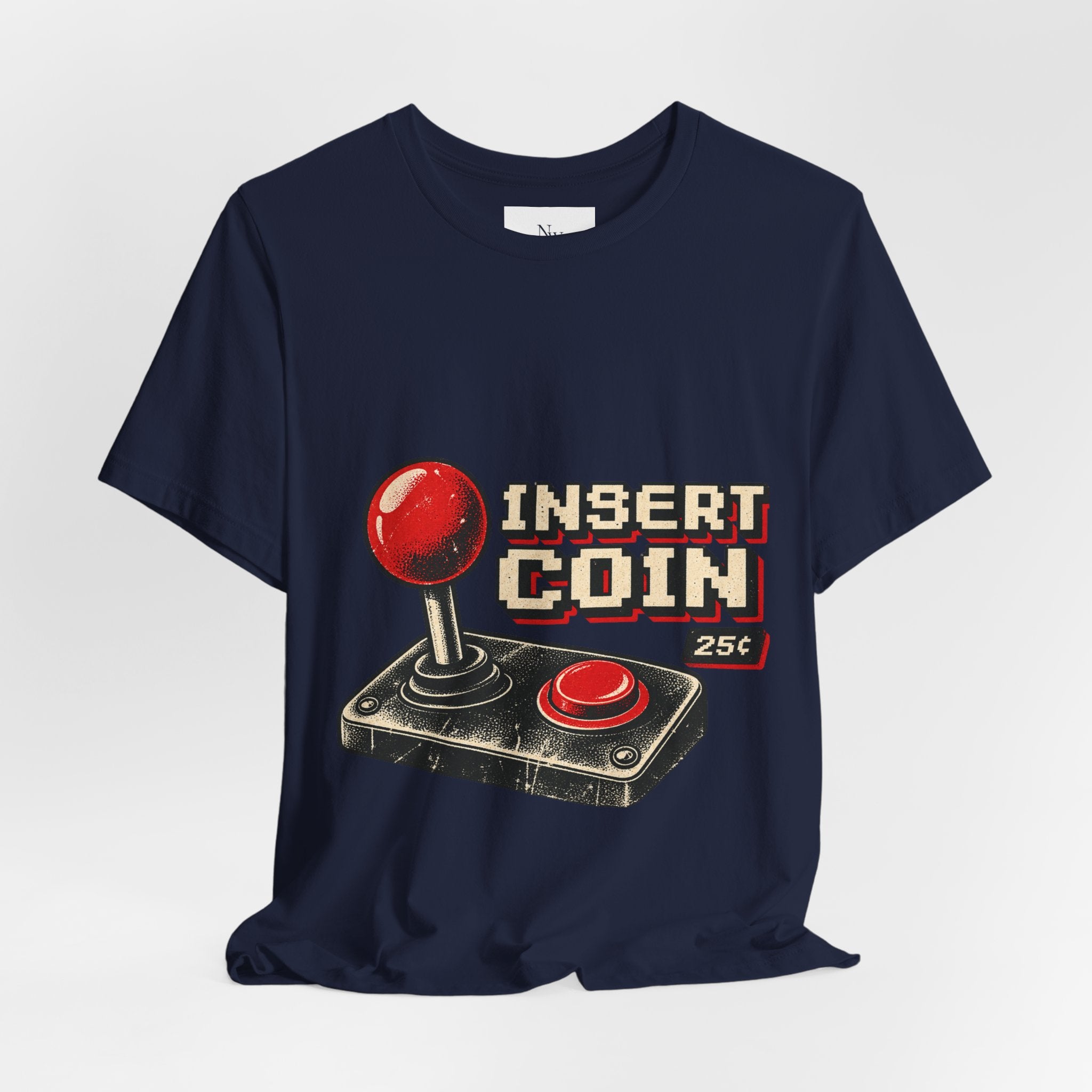 Insert Coin Arcade T‑Shirt — "One More Game" Retro Gaming Tee