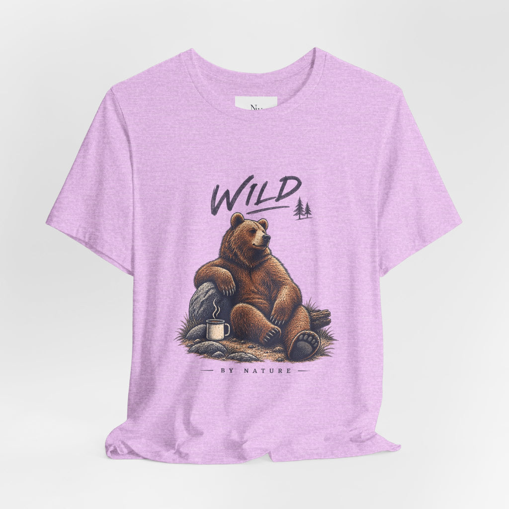 Wild at Heart Bear T-Shirt — Outdoor Nature Graphic Tee