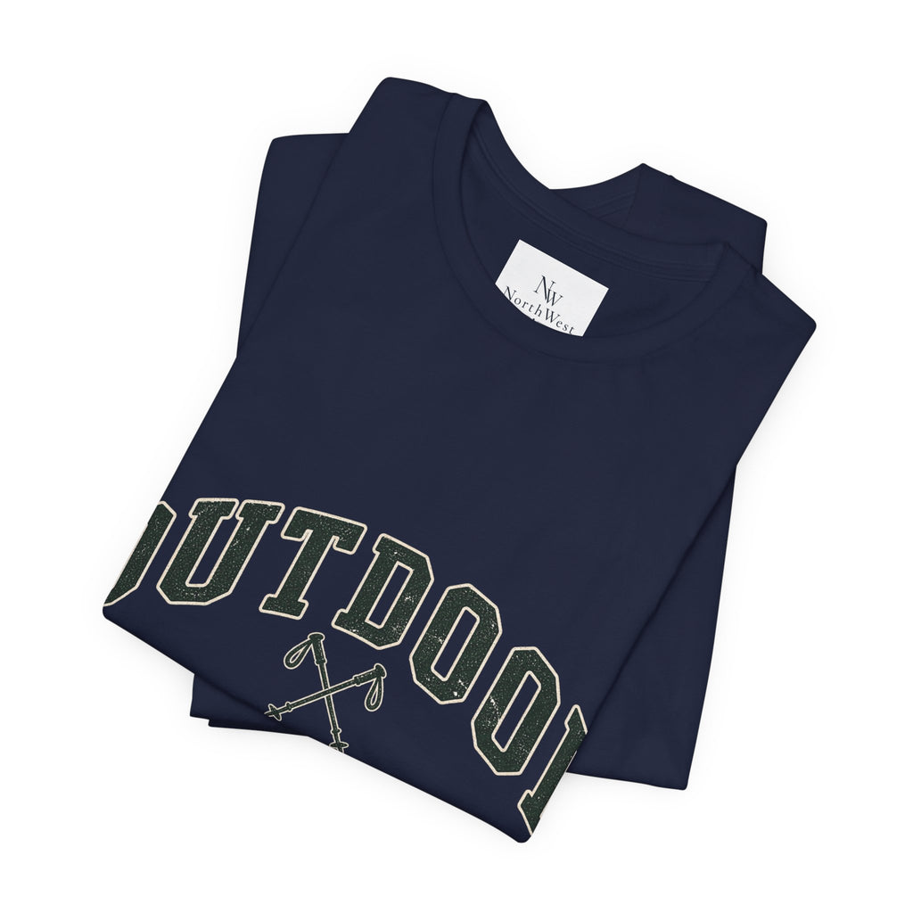 Outdoor Dept. Graphic Tee — Adventure Camping T-Shirt