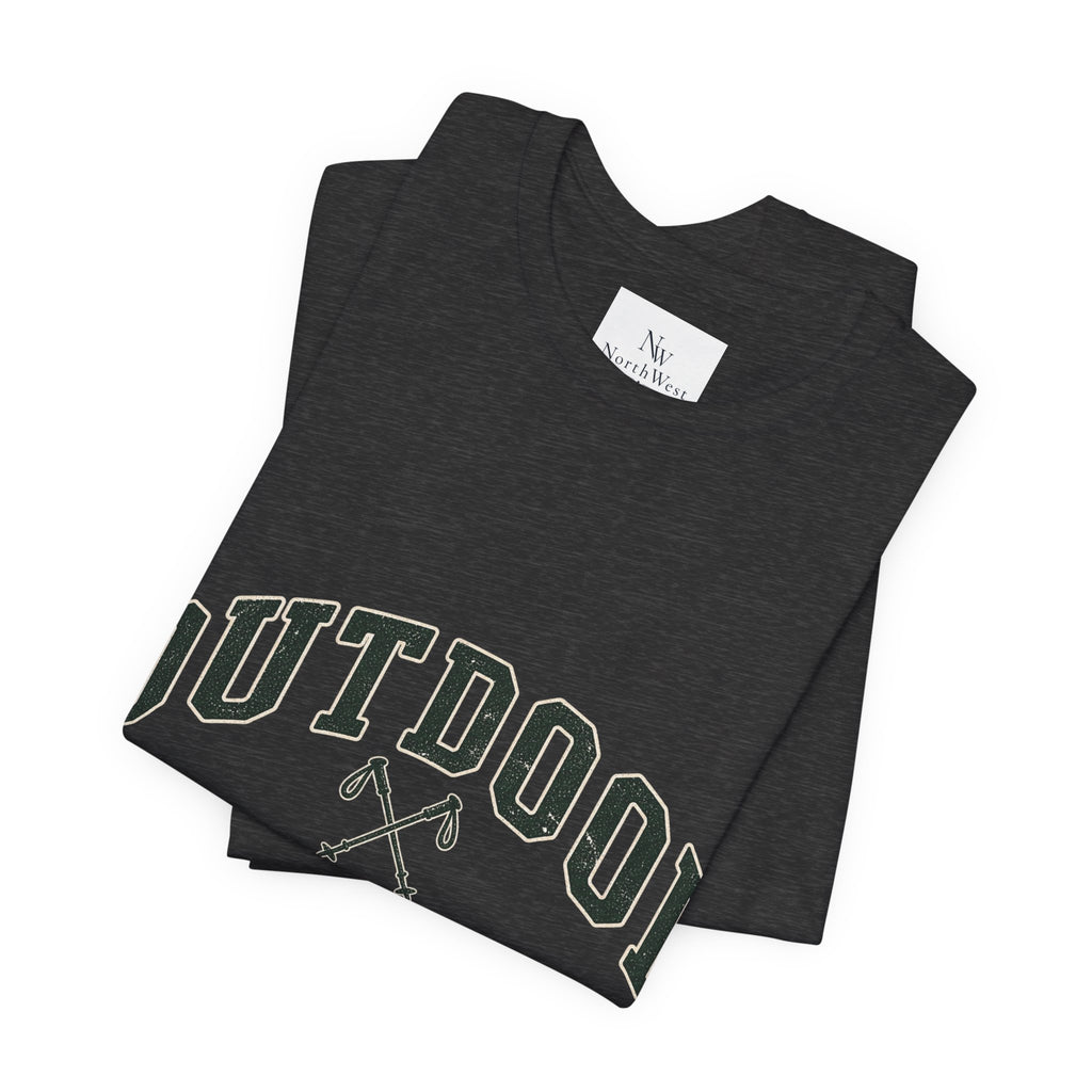Outdoor Dept. Graphic Tee — Adventure Camping T-Shirt