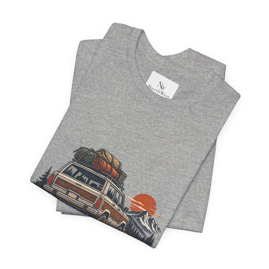 Adventure Tee — "Gone for the Weekend" Off‑Road Van Graphic T‑Shirt