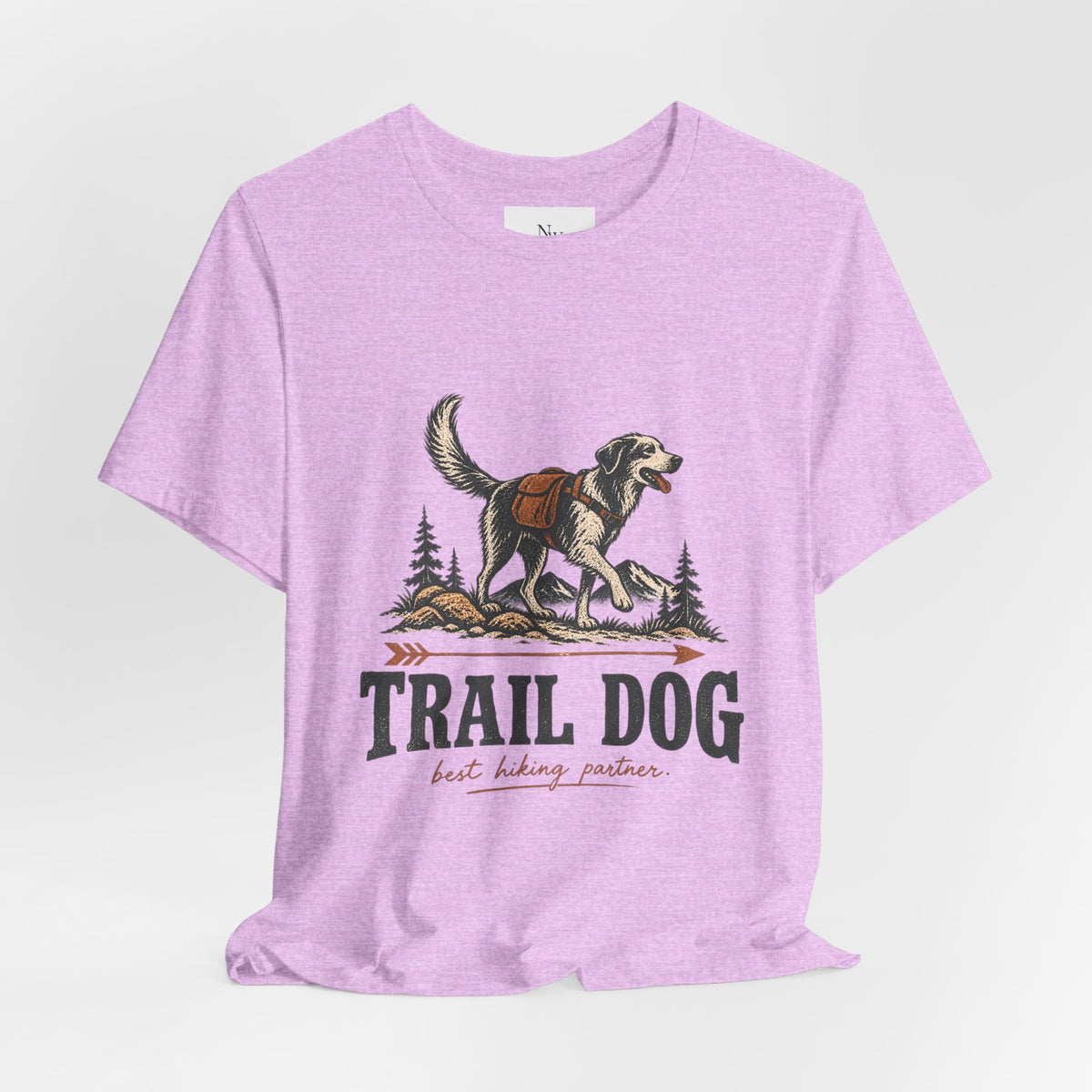 Trail Dog Tee — "Trails Are Better With Dogs" Outdoor Hiking Shirt